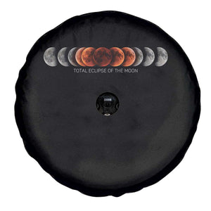 Total Eclipse of the Moon Phases Spare Tire Cover Blood Moon Space Astronomy Celestial Graphic TS02 Print Your Wear