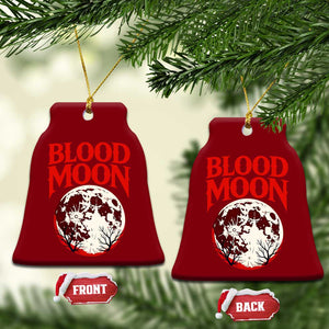 Retro Blood Moon Graphic Ceramic Ornament Mystic Celestial Gothic Astronomy Art TS02 Print Your Wear