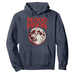 Retro Blood Moon Graphic Hoodie Mystic Celestial Gothic Astronomy Art TS02 Navy Print Your Wear