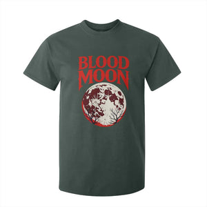 Retro Blood Moon Graphic T Shirt For Kid Mystic Celestial Gothic Astronomy Art TS02 Dark Forest Green Print Your Wear