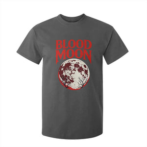 Retro Blood Moon Graphic T Shirt For Kid Mystic Celestial Gothic Astronomy Art TS02 Dark Heather Print Your Wear