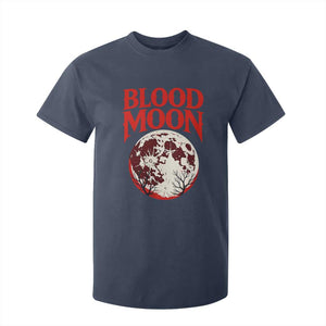 Retro Blood Moon Graphic T Shirt For Kid Mystic Celestial Gothic Astronomy Art TS02 Navy Print Your Wear