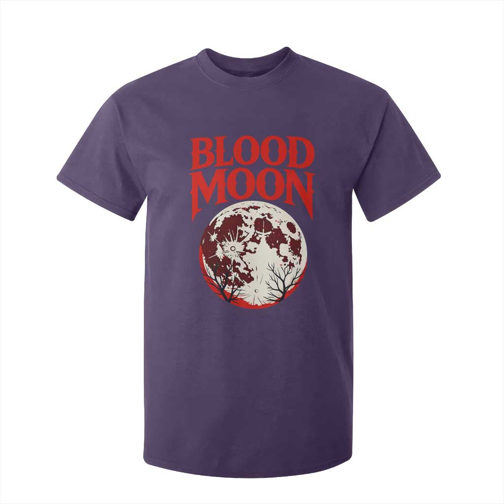 Retro Blood Moon Graphic T Shirt For Kid Mystic Celestial Gothic Astronomy Art TS02 Purple Print Your Wear