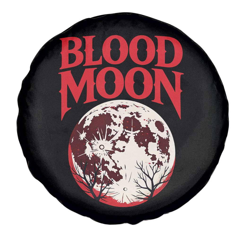 Retro Blood Moon Graphic Spare Tire Cover Mystic Celestial Gothic Astronomy Art TS02 Print Your Wear