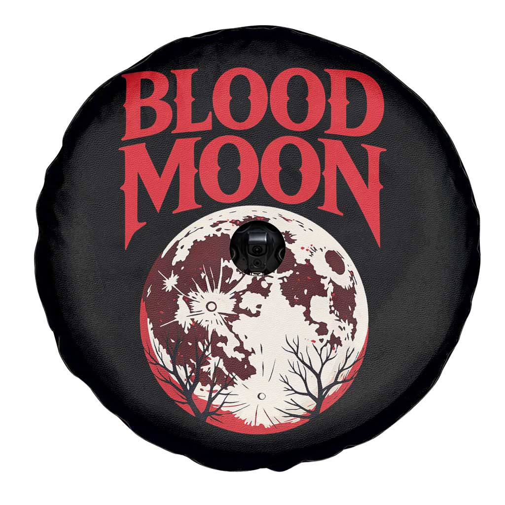 Retro Blood Moon Graphic Spare Tire Cover Mystic Celestial Gothic Astronomy Art TS02 Print Your Wear