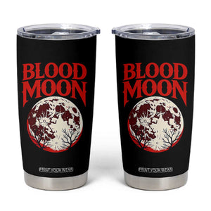 Retro Blood Moon Graphic Tumbler Cup Mystic Celestial Gothic Astronomy Art TS02 Black Print Your Wear