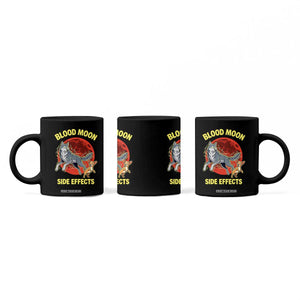 Funny Blood Moon Side Effects Wolf and Chihuahua Dog Humor Graphic Coffee Mug TS02 Print Your Wear