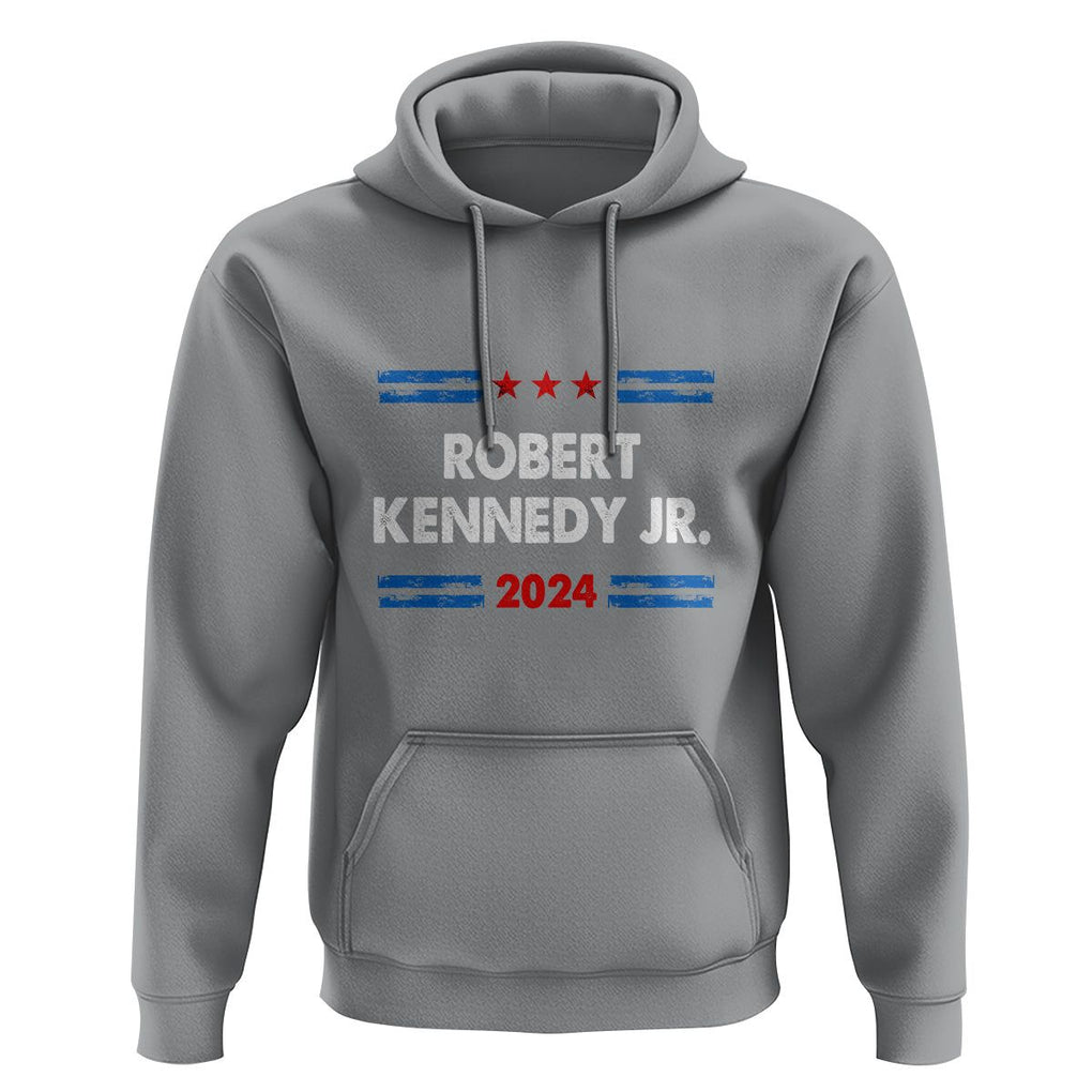 Robert Kennedy Jr. for President 2024 Hoodie RFK JR TS02 Sport Gray Print Your Wear
