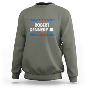 Robert Kennedy Jr. for President 2024 Sweatshirt RFK JR TS02 Military Green Print Your Wear