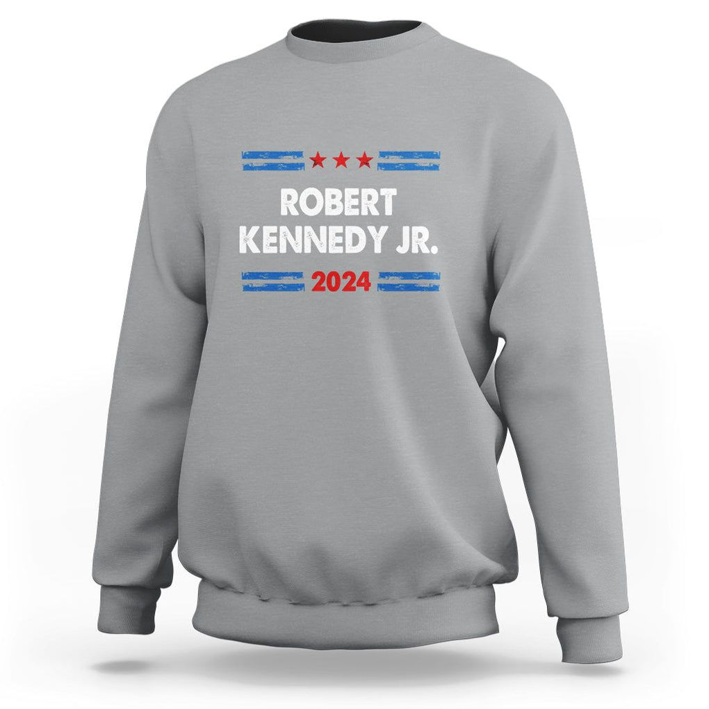 Robert Kennedy Jr. for President 2024 Sweatshirt RFK JR TS02 Sport Gray Print Your Wear