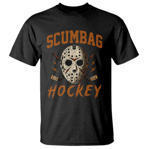 Scumbag Hockey Goalie Mask Distressed Sports Graphic T Shirt TS02 Black Print Your Wear
