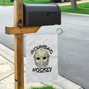 Scumbag Hockey Goalie Mask Vintage Graphic Garden Flag TS02 Print Your Wear