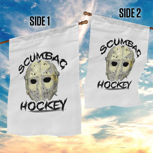 Scumbag Hockey Goalie Mask Vintage Graphic Garden Flag TS02 Print Your Wear