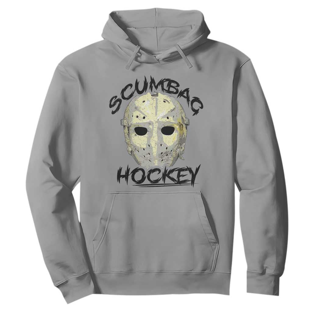 Scumbag Hockey Goalie Mask Vintage Graphic Hoodie TS02 Sport Gray Print Your Wear