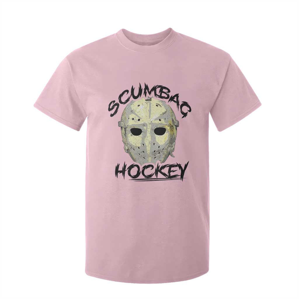 Scumbag Hockey Goalie Mask Vintage Graphic T Shirt For Kid TS02 Light Pink Print Your Wear