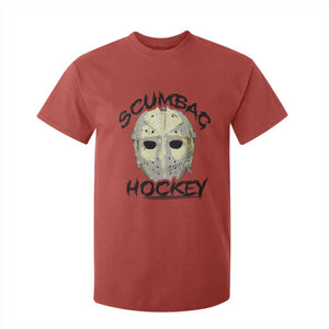 Scumbag Hockey Goalie Mask Vintage Graphic T Shirt For Kid TS02 Red Print Your Wear
