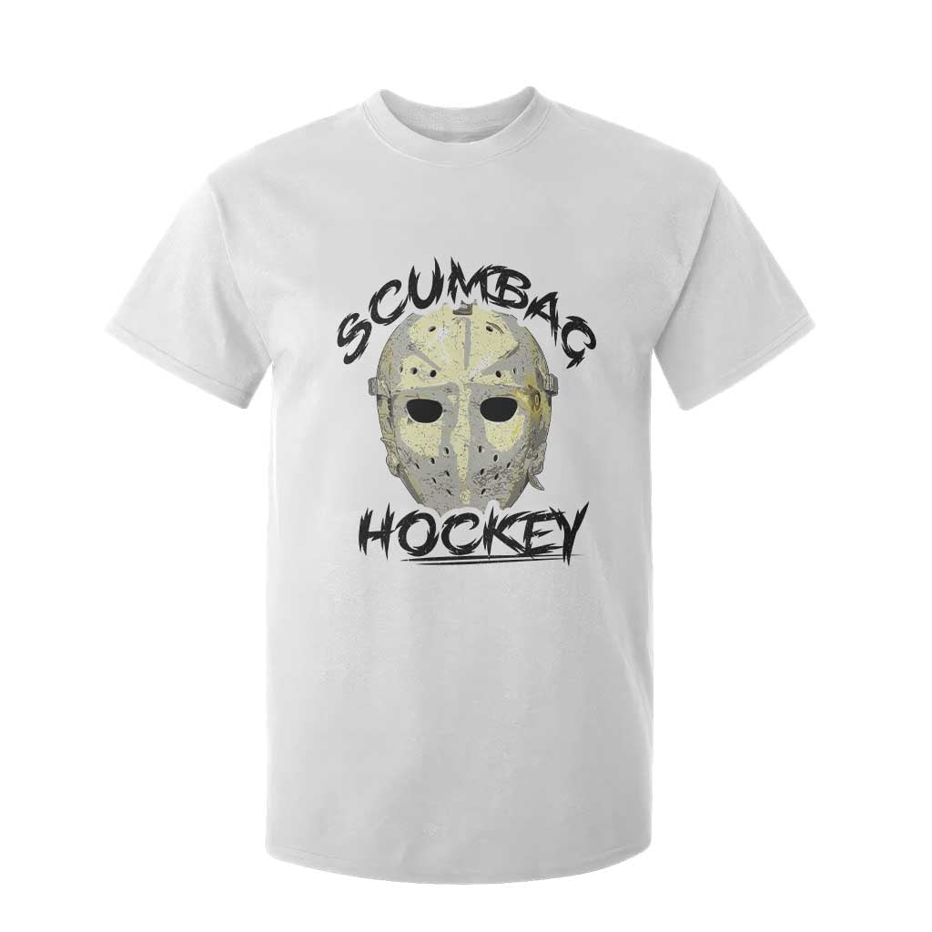 Scumbag Hockey Goalie Mask Vintage Graphic T Shirt For Kid TS02 White Print Your Wear