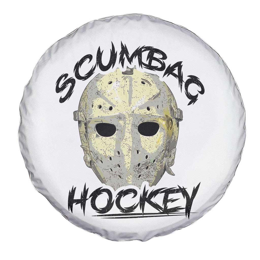 Scumbag Hockey Goalie Mask Vintage Graphic Spare Tire Cover TS02 Print Your Wear