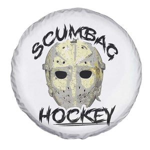 Scumbag Hockey Goalie Mask Vintage Graphic Spare Tire Cover TS02 Print Your Wear