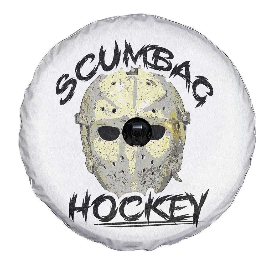 Scumbag Hockey Goalie Mask Vintage Graphic Spare Tire Cover TS02 Print Your Wear