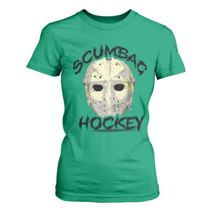 Scumbag Hockey Goalie Mask Vintage Graphic T Shirt For Women TS02 Irish Green Print Your Wear