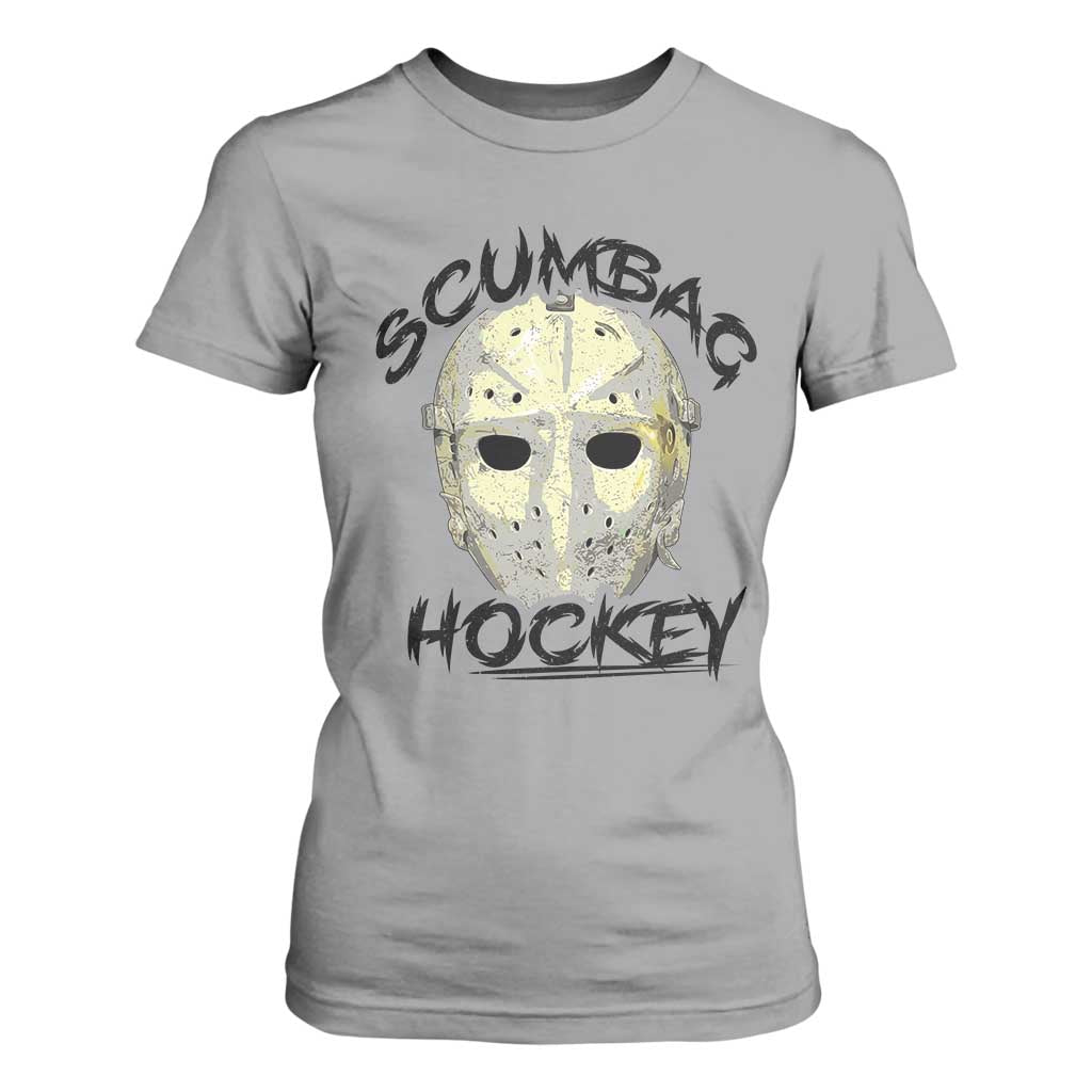 Scumbag Hockey Goalie Mask Vintage Graphic T Shirt For Women TS02 Sport Gray Print Your Wear