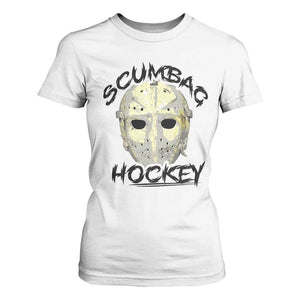 Scumbag Hockey Goalie Mask Vintage Graphic T Shirt For Women TS02 White Print Your Wear