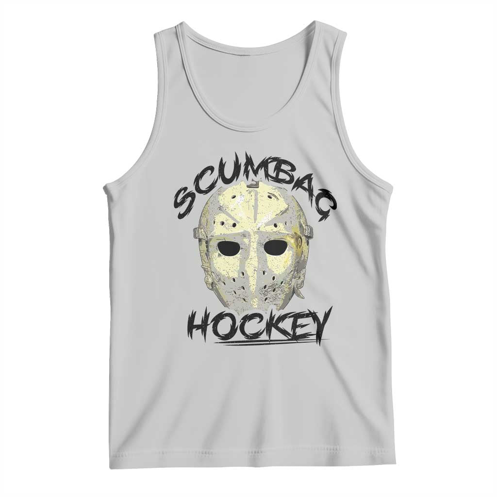 Scumbag Hockey Goalie Mask Vintage Graphic Tank Top TS02 Ash Print Your Wear