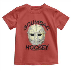 Scumbag Hockey Goalie Mask Vintage Graphic Toddler T Shirt TS02 Red Print Your Wear