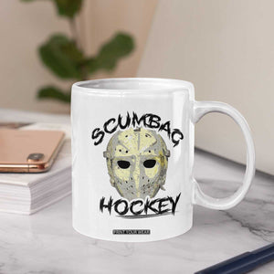 Scumbag Hockey Goalie Mask Vintage Graphic Coffee Mug TS02 Print Your Wear