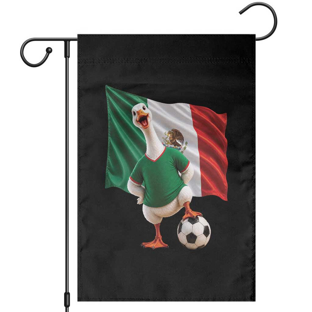 Funny Screaming Merlin the Duck Garden Flag Mexico Soccer Flag Football Fans TS02 Black Print Your Wear