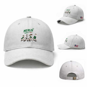 Merlin the Ducks Crosswalk Walk Parody Baseball Cap El Idolo Del Barrio Mexico Duck Soccer Football Fans