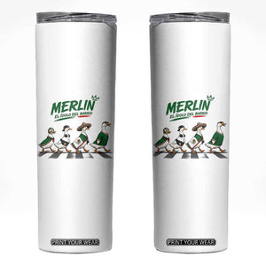 Merlin the Ducks Crosswalk Walk Parody Skinny Tumbler El Idolo Del Barrio Mexico Duck Soccer Football Fans
