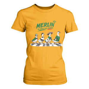 Merlin the Ducks Crosswalk Walk Parody T Shirt For Women El Idolo Del Barrio Mexico Duck Soccer Football Fans
