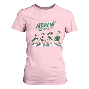 Merlin the Ducks Crosswalk Walk Parody T Shirt For Women El Idolo Del Barrio Mexico Duck Soccer Football Fans