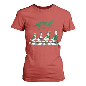 Merlin the Ducks Crosswalk Walk Parody T Shirt For Women El Idolo Del Barrio Mexico Duck Soccer Football Fans
