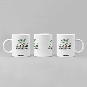 Merlin the Ducks Crosswalk Walk Parody Coffee Mug El Idolo Del Barrio Mexico Duck Soccer Football Fans