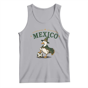 Vintage Mexico Soccer Wizard Duck Magical Fantasy Tank Top Retro Mexican Pride Football Fans