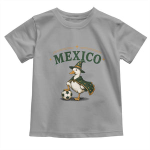 Vintage Mexico Soccer Wizard Duck Magical Fantasy Toddler T Shirt Retro Mexican Pride Football Fans