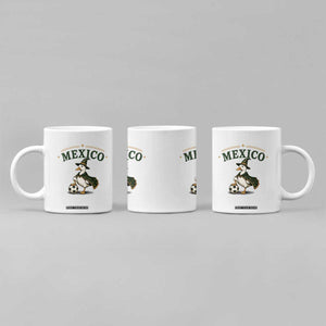 Vintage Mexico Soccer Wizard Duck Magical Fantasy Coffee Mug Retro Mexican Pride Football Fans
