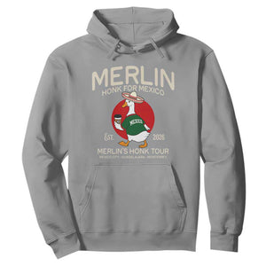 Merlin the Duck Honk Tour Mexico Retro Band Parody Hoodie Mexican Pride Soccer Locer Football Fans