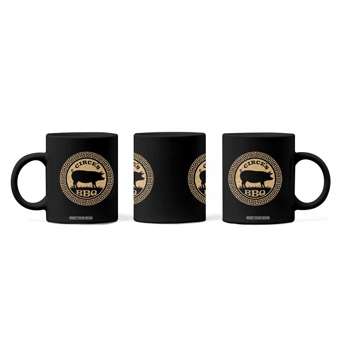Circes BBQ Ancient Greek Mythology Dark Humor Coffee Mug Odysseus Pigs Odyssey Parody History Lover Gift