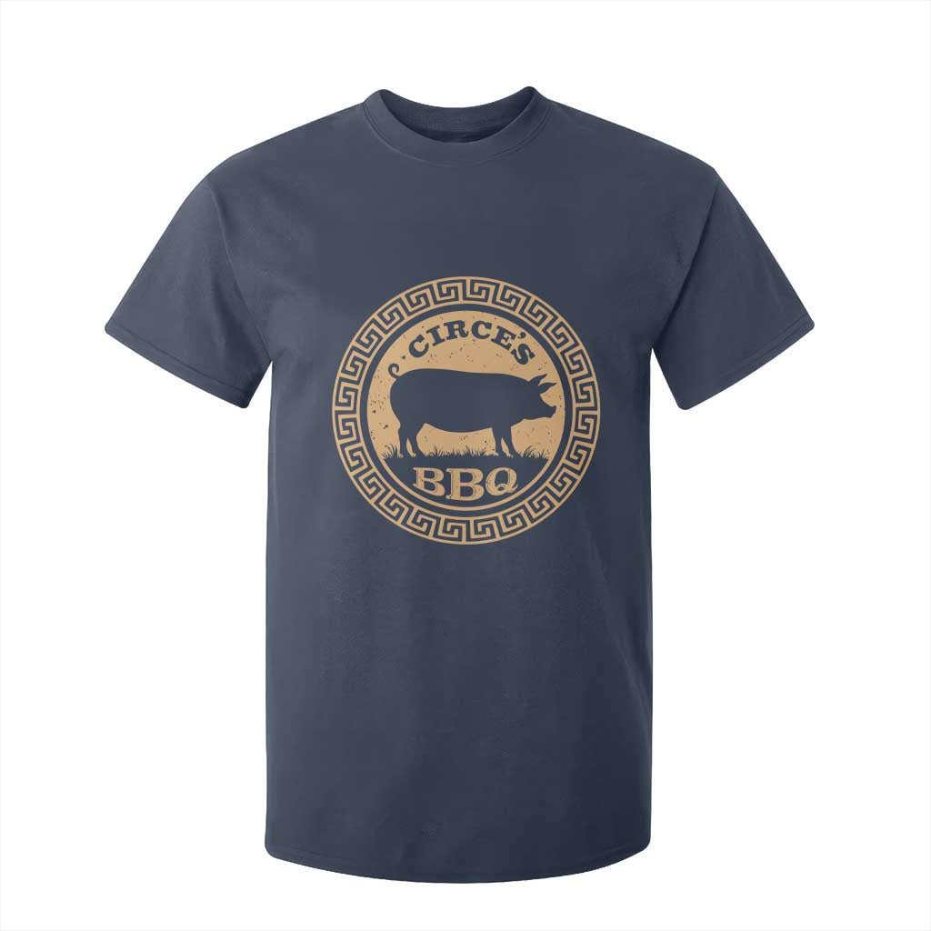 Circes BBQ Ancient Greek Mythology Dark Humor T Shirt For Kid Odysseus Pigs Odyssey Parody History Lover Gift