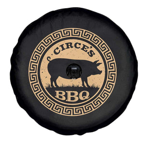 Circes BBQ Ancient Greek Mythology Dark Humor Spare Tire Cover Odysseus Pigs Odyssey Parody History Lover Gift