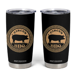 Circes BBQ Ancient Greek Mythology Dark Humor Tumbler Cup Odysseus Pigs Odyssey Parody History Lover Gift