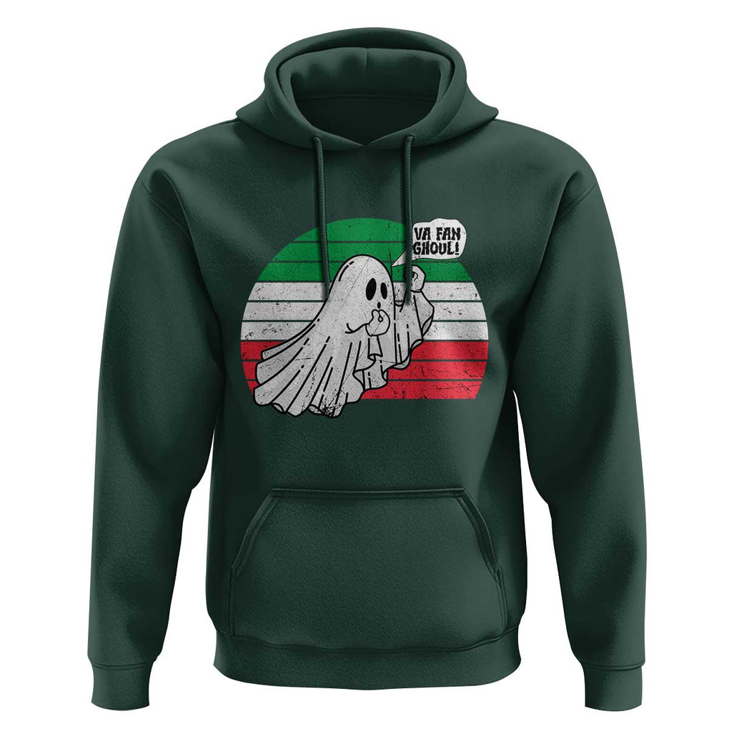 Italian Ghost Hoodie Va Fan Ghoul Retro Funny Halloween TS02 Dark Forest Green Print Your Wear