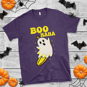 Boonana Funny Banana Ghost Halloween Costume Banana Lover T Shirt TS02 Purple Print Your Wear