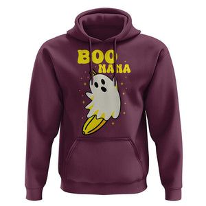 Boonana Funny Banana Ghost Halloween Costume Banana Lover Hoodie TS02 Maroon Print Your Wear