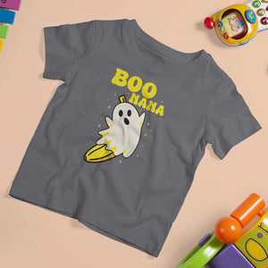 Boonana Funny Banana Ghost Halloween Costume Banana Lover T Shirt For Kid TS02 Charcoal Print Your Wear