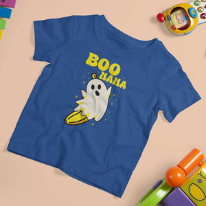 Boonana Funny Banana Ghost Halloween Costume Banana Lover T Shirt For Kid TS02 Royal Blue Print Your Wear